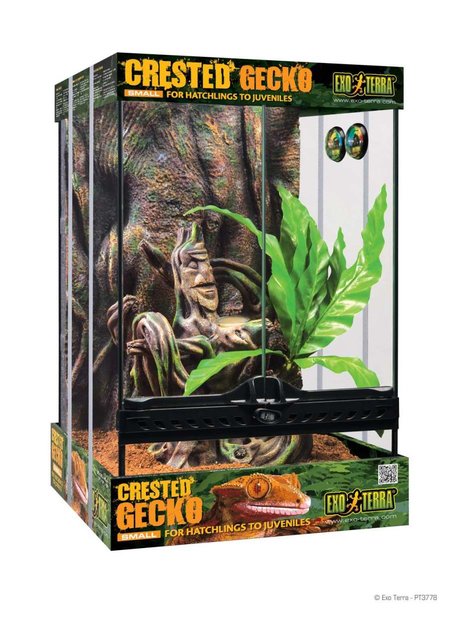 Exo Terra Crested Gecko Kit, 12x12x18