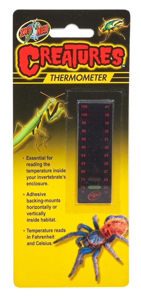 Zoo Med Creatures Adhesive Thermometer