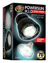 Load image into Gallery viewer, Zoo Med Powersun H.I.D Metal Halide UVB Lamp And Lamp Fixture
