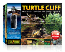 Load image into Gallery viewer, Exo Terra Turtle Cliff, Aquatic Terrarium Filter + Rock
