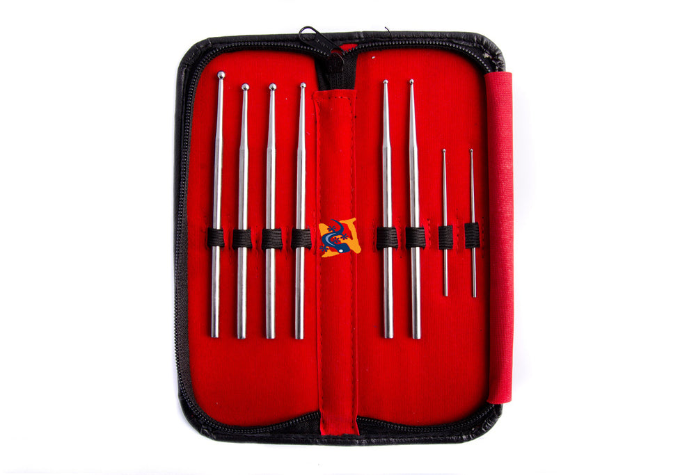 NewCal Sexing Probe Set, 8pc with Leather Carry Case