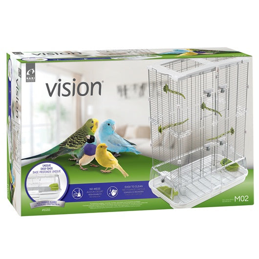 Vision Bird Cage for Medium Birds, Double Height