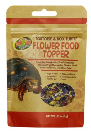 Zoo Med Tortoise & Box Turtle Flower Food Topper